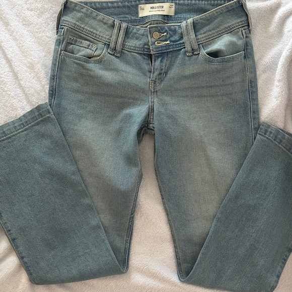 Hollister Women's Sky Blue Boot Cut Jeans - Picture 3 of 5